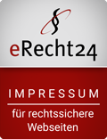 eRecht24 Datenschutz Siegel eRecht24 Impressum Siegel
